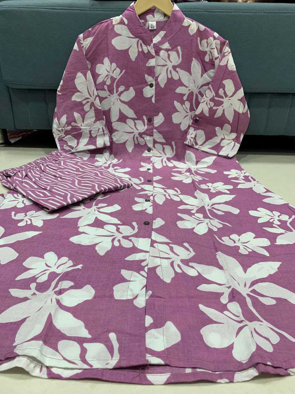 Ynf Cotton KESH613 218 Suits & Dresses Western Wears Festive Collections Wholesale Co-ord Set Printed Dresses Cotton Dresses Manufacturer