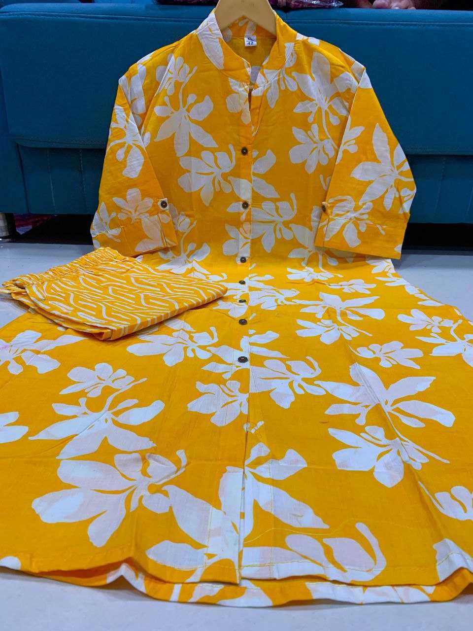 Ynf Cotton KESH613 218 Suits & Dresses Western Wears Festive Collections Wholesale Co-ord Set Printed Dresses Cotton Dresses Manufacturer