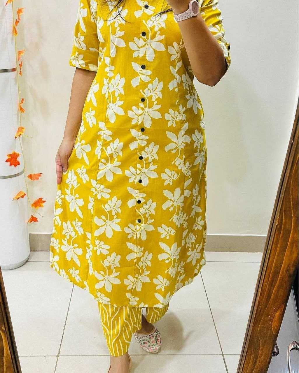 Ynf Cotton KESH613 218 Suits & Dresses Western Wears Festive Collections Wholesale Co-ord Set Printed Dresses Cotton Dresses Manufacturer