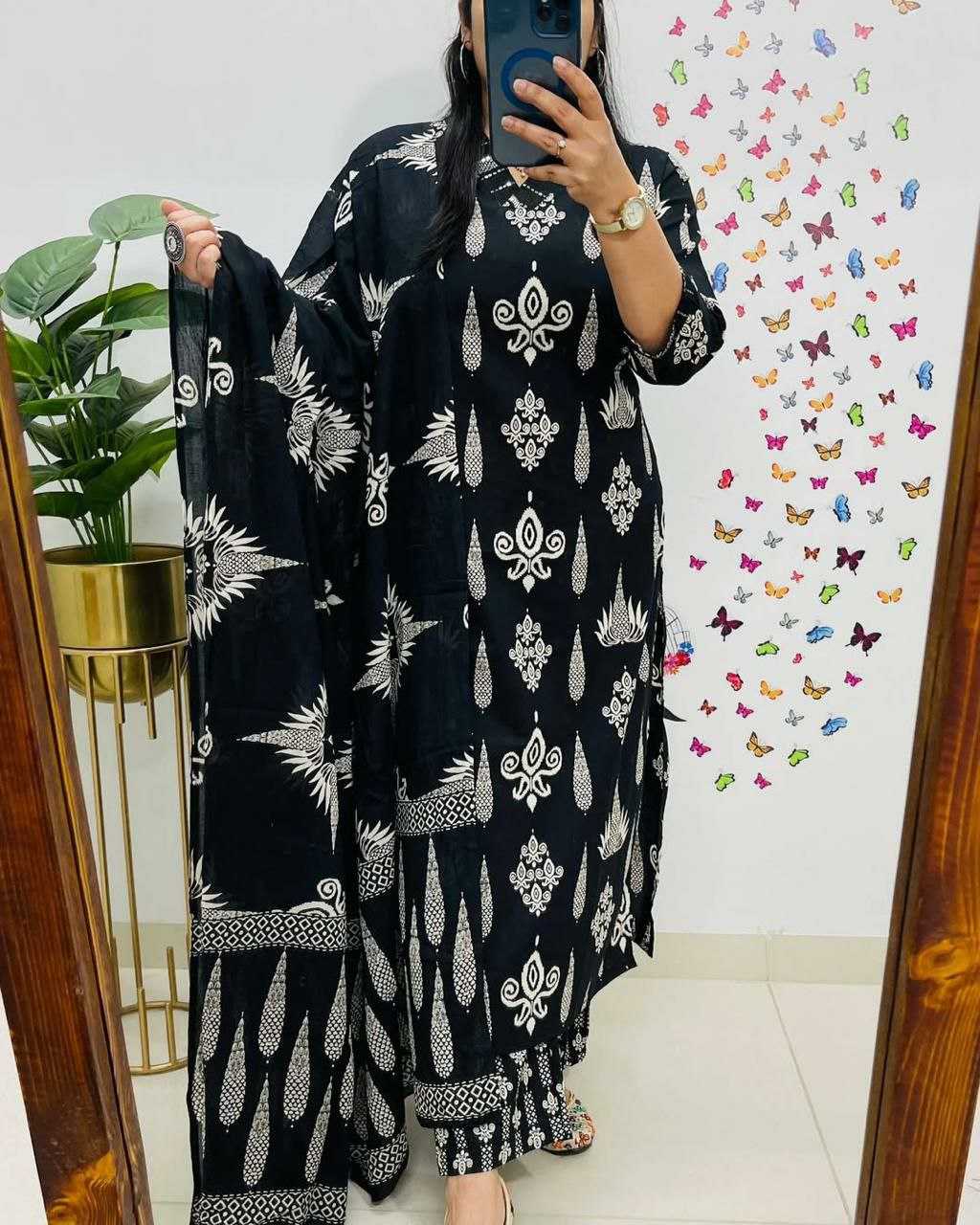 Ynf Cotton KESH613 220 Suits & Dresses Festive Collections Wholesale Printed Suits Cotton Suits Handwork Suits Manufacturer