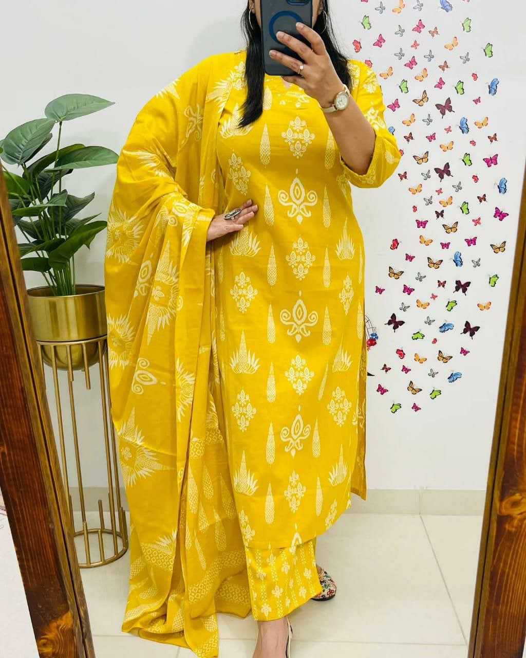 Ynf Cotton KESH613 220 Suits & Dresses Festive Collections Wholesale Printed Suits Cotton Suits Handwork Suits Manufacturer