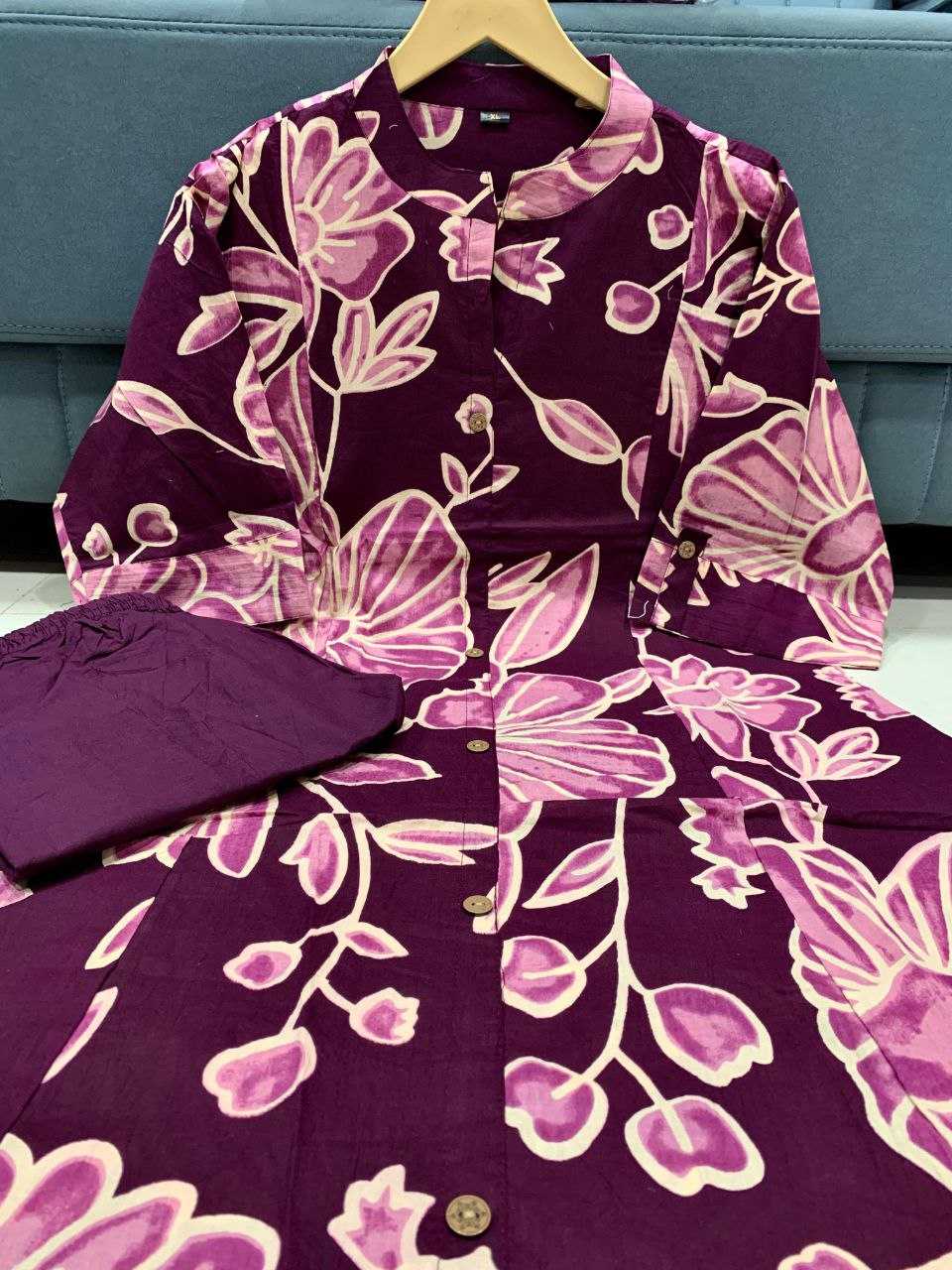 Ynf Cotton KESH613 228 Suits & Dresses Western Wears Festive Collections Wholesale Co-ord Set Printed Dresses Cotton Dresses Manufacturer