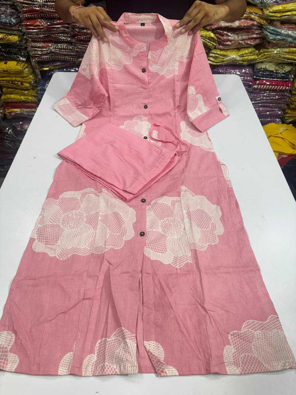Ynf Cotton KESH613 232 Suits & Dresses Western Wears Festive Collections Wholesale Co-ord Set Palazzo Suit Printed Dresses Manufacturer