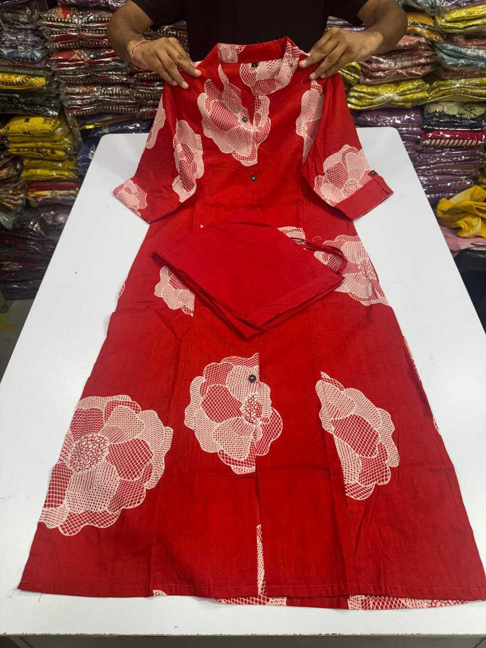 Ynf Cotton KESH613 232 Suits & Dresses Western Wears Festive Collections Wholesale Co-ord Set Palazzo Suit Printed Dresses Manufacturer