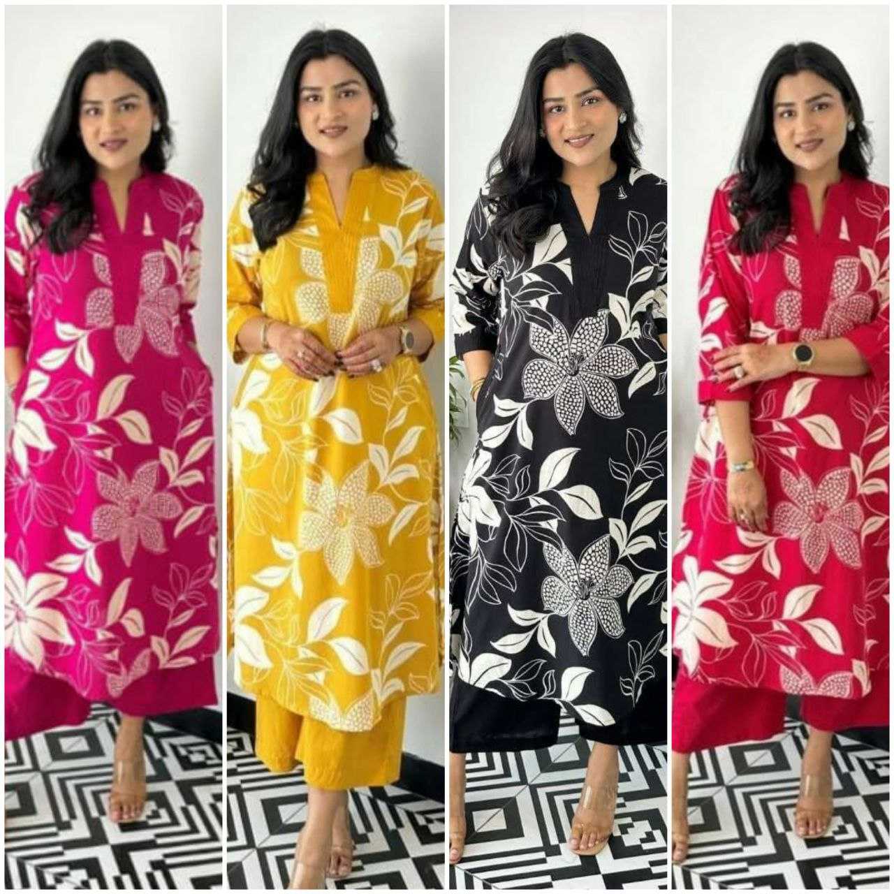 Ynf Cotton KESH613 233 Suits & Dresses Western Wears Festive Collections Wholesale Co-ord Set Printed Dresses Cotton Dresses Manufacturer