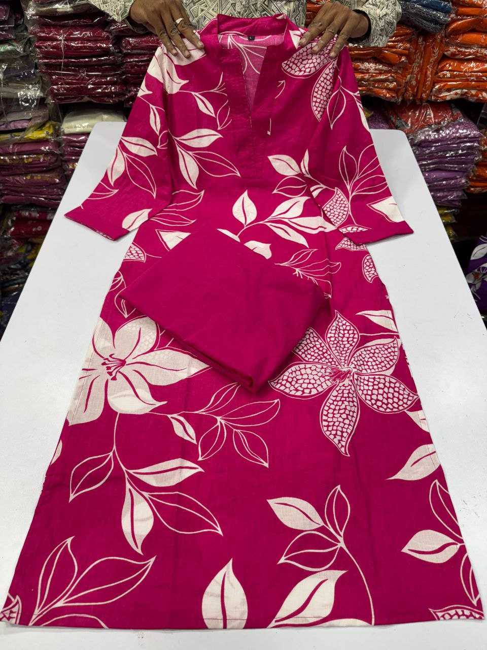 Ynf Cotton KESH613 233 Suits & Dresses Western Wears Festive Collections Wholesale Co-ord Set Printed Dresses Cotton Dresses Manufacturer