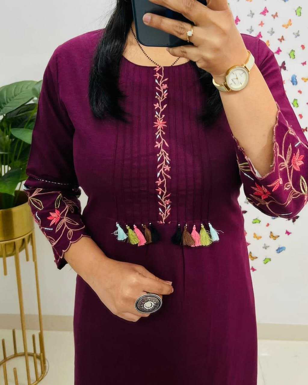 Ynf Cotton KESH613 234 Suits & Dresses Western Wears Festive Collections Wholesale Co-ord Set Embroidered Dresses Cotton Dresses Manufacturer