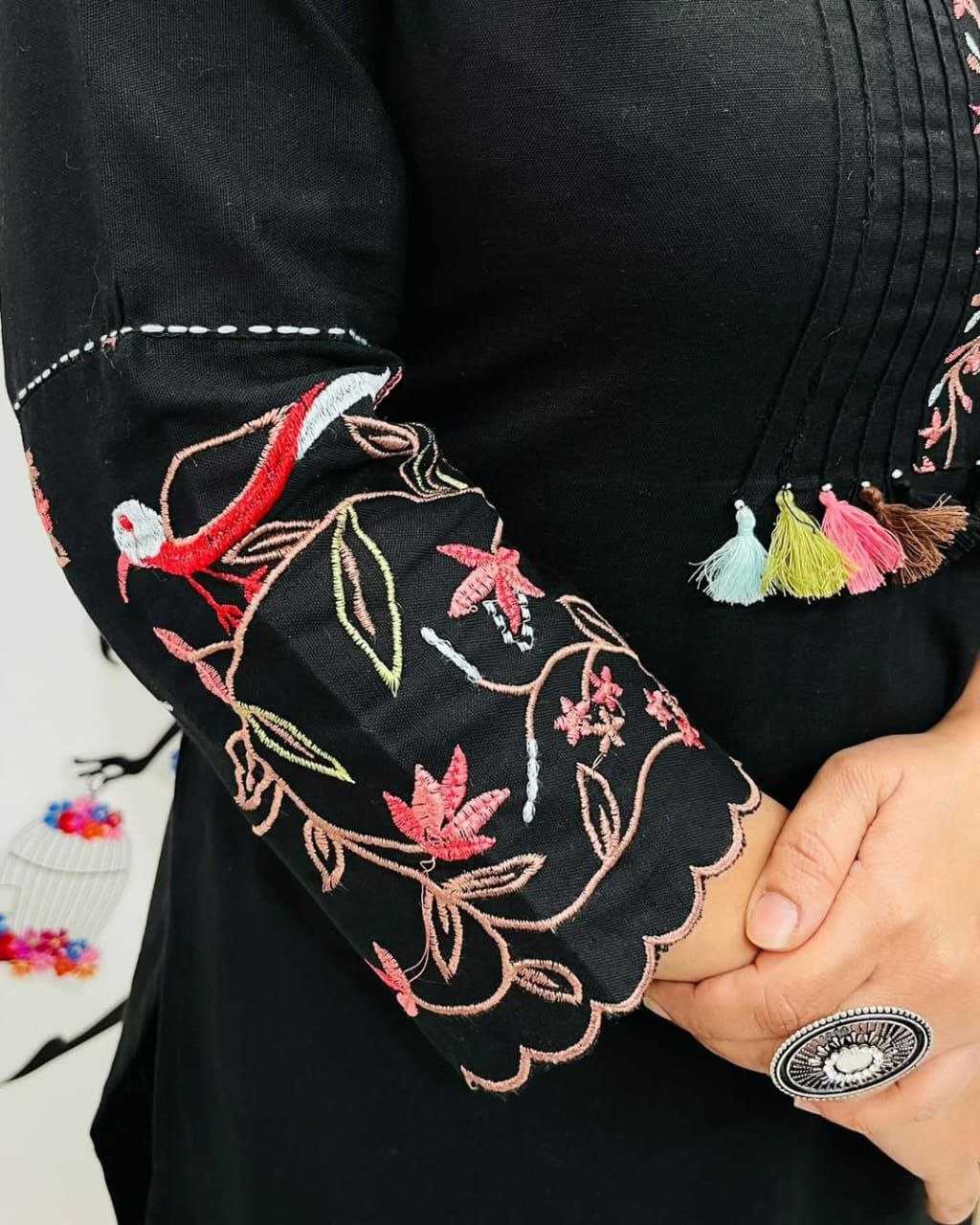 Ynf Cotton KESH613 234 Suits & Dresses Western Wears Festive Collections Wholesale Co-ord Set Embroidered Dresses Cotton Dresses Manufacturer