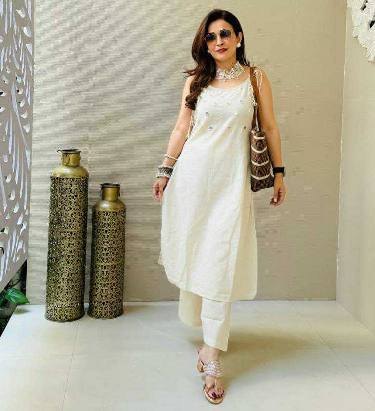 Ynf Cotton KESH613 237 Suits & Dresses Festive Collections Wholesale Party Wear Dresses Cotton Dresses Sleeveless Dresses Manufacturer