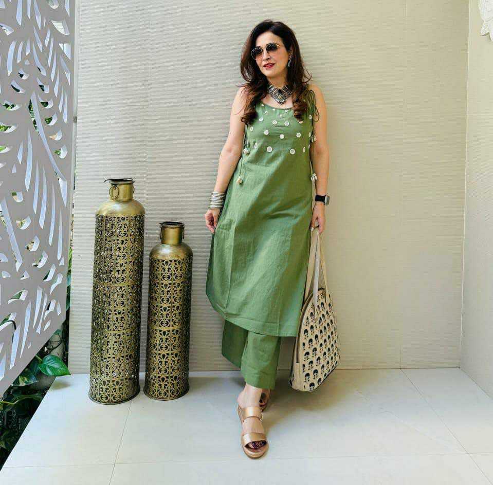 Ynf Cotton KESH613 237 Suits & Dresses Festive Collections Wholesale Party Wear Dresses Cotton Dresses Sleeveless Dresses Manufacturer