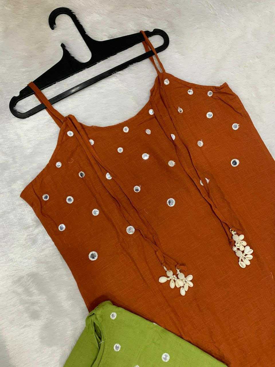 Ynf Cotton KESH613 237 Suits & Dresses Festive Collections Wholesale Party Wear Dresses Cotton Dresses Sleeveless Dresses Manufacturer