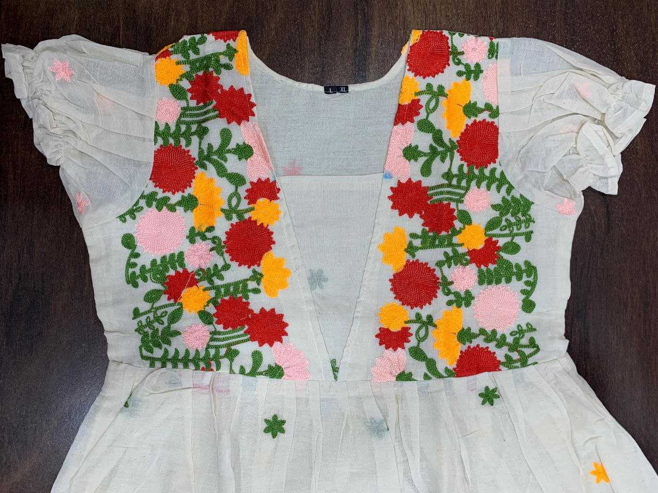 Ynf Cotton KESH613 241 Suits & Dresses Festive Collections Wholesale Casual Dresses Midi Dresses Cotton Dresses Manufacturer