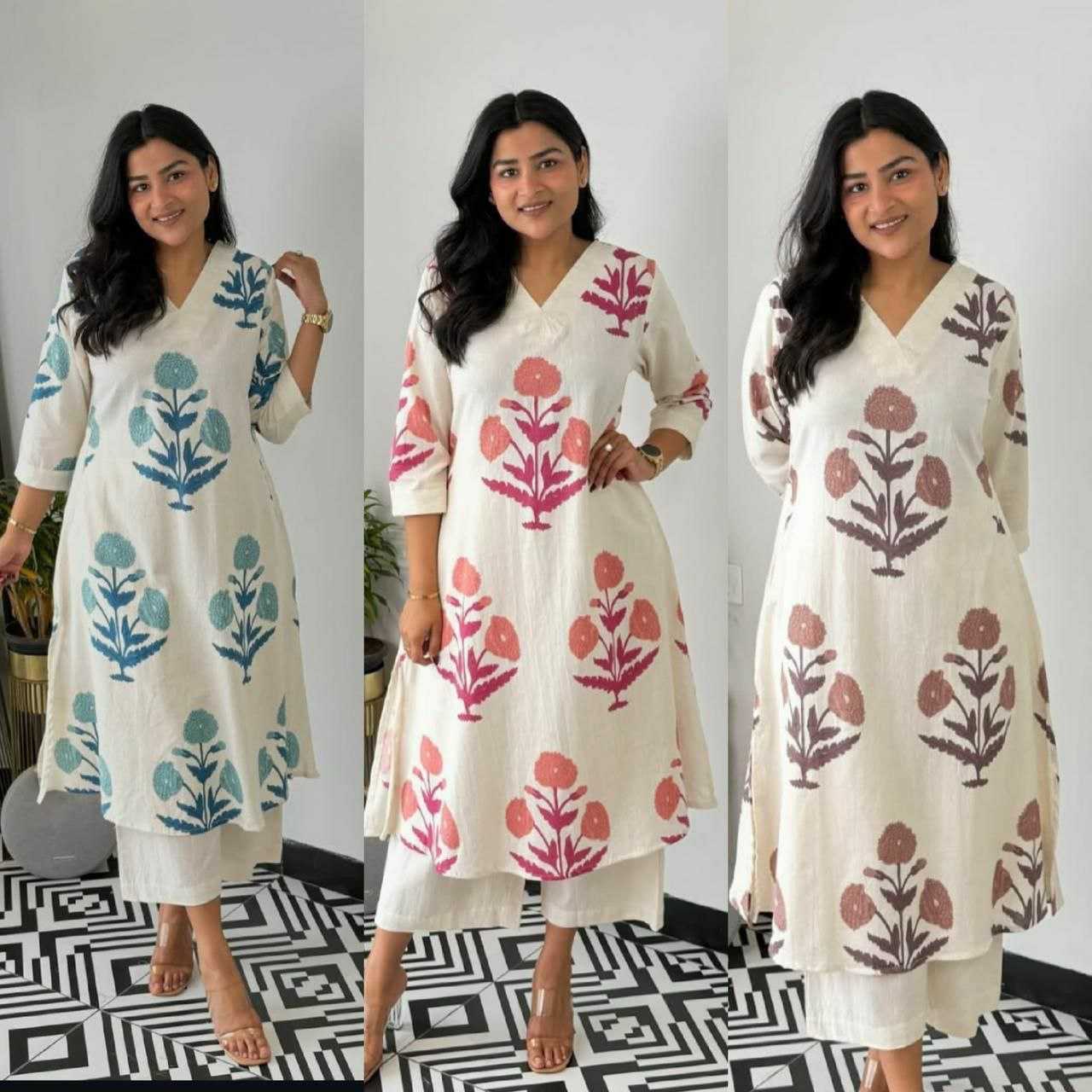 Ynf Cotton KESH613 243 Suits & Dresses Western Wears Festive Collections Wholesale Co-ord Set A-Line Suits Printed Dresses Manufacturer