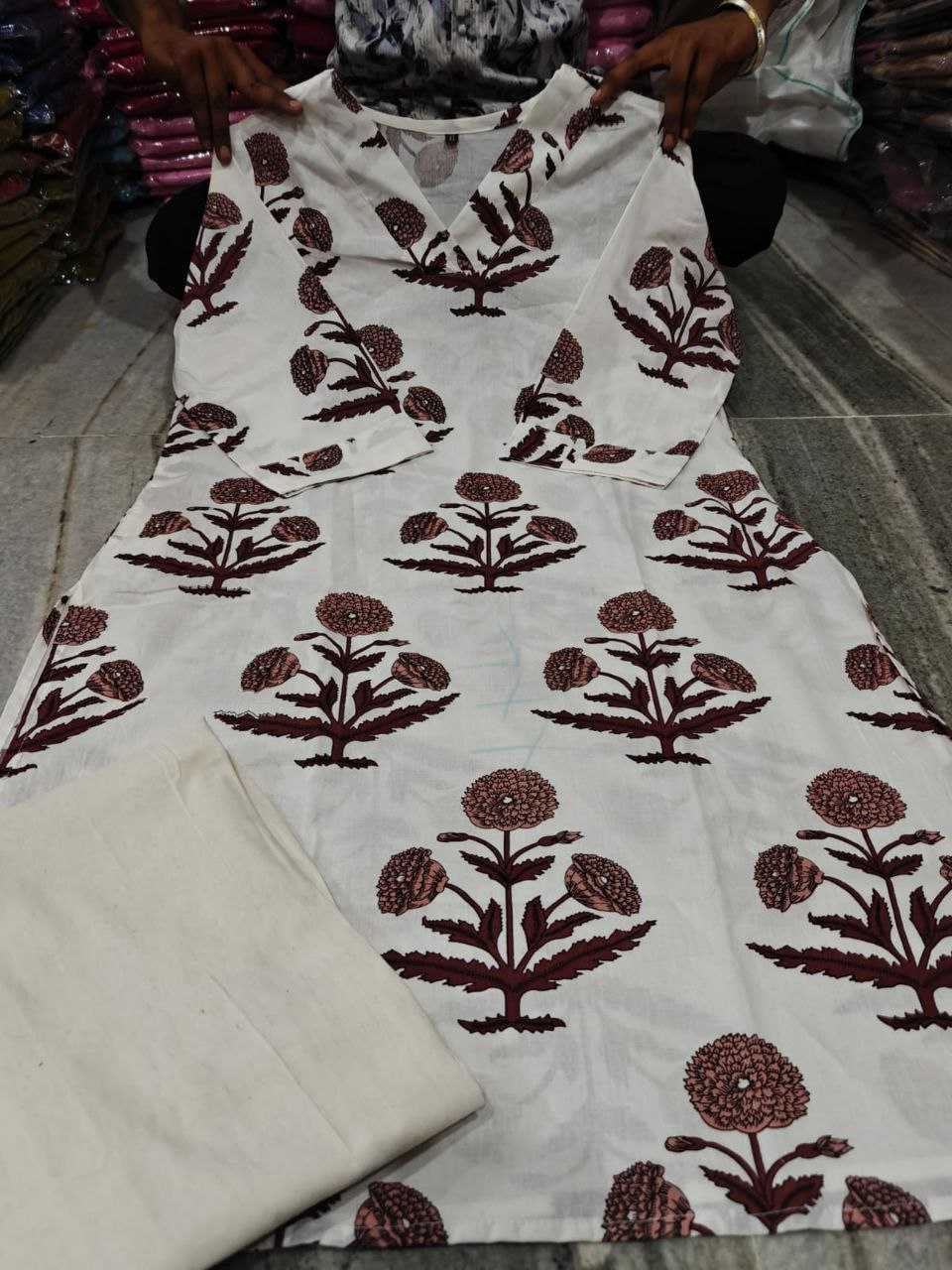 Ynf Cotton KESH613 243 Suits & Dresses Western Wears Festive Collections Wholesale Co-ord Set A-Line Suits Printed Dresses Manufacturer