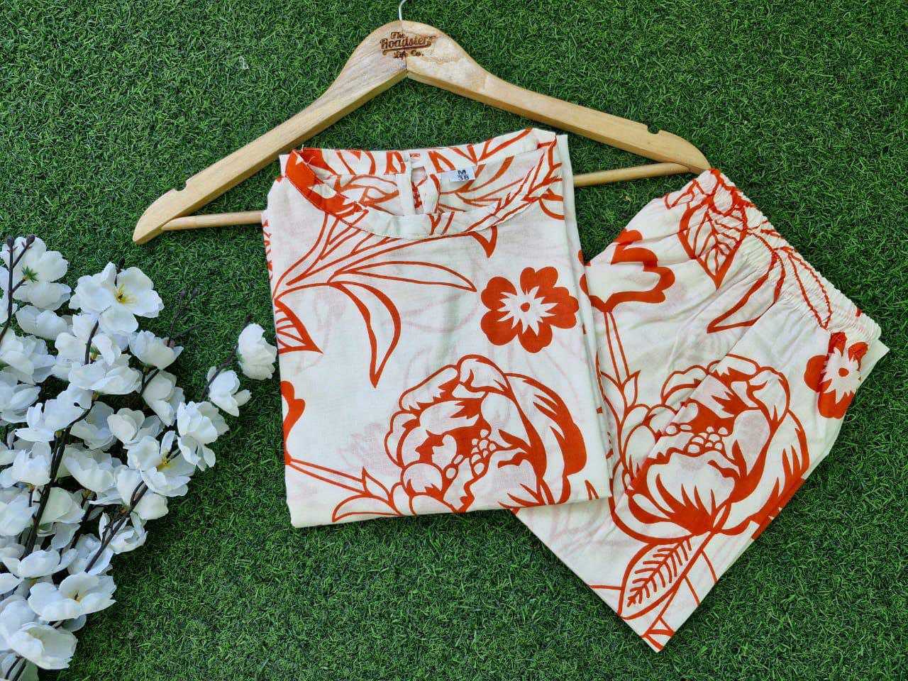 Ynf Cotton KESH613 244 Suits & Dresses Western Wears Festive Collections Wholesale Co-ord Set Party Wear Dresses Printed Dresses Manufacturer