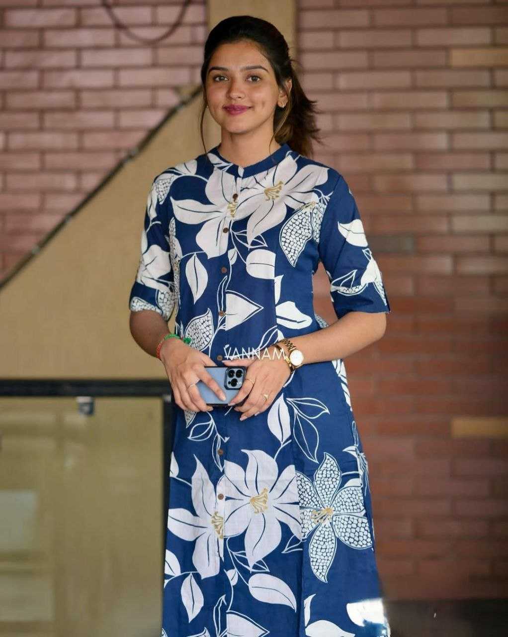 Ynf Cotton KESH613 246 Kurti Festive Collections Wholesale Printed Kurtis Cotton Kurtis Kurtis With Bottom Manufacturer