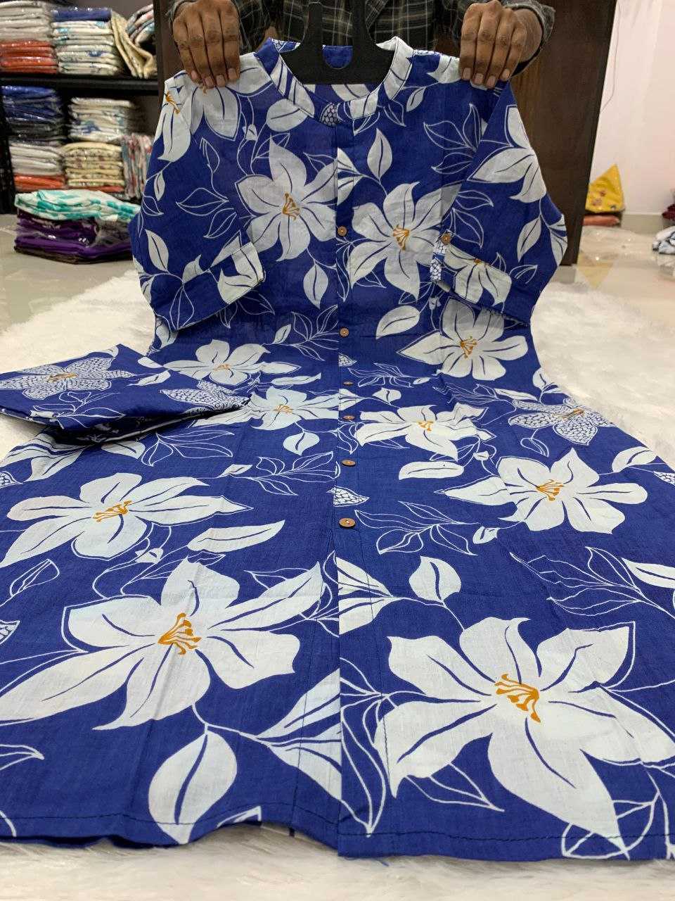 Ynf Cotton KESH613 246 Kurti Festive Collections Wholesale Printed Kurtis Cotton Kurtis Kurtis With Bottom Manufacturer