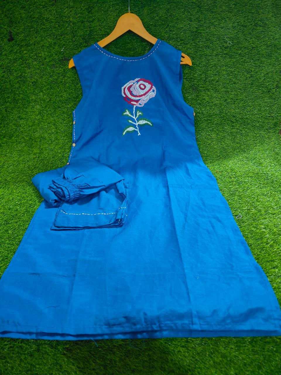 Ynf Cotton KESH613 248 Kurti Festive Collections Wholesale Cotton Kurtis Embroidered Kurtis Sleeveless Kurtis Manufacturer