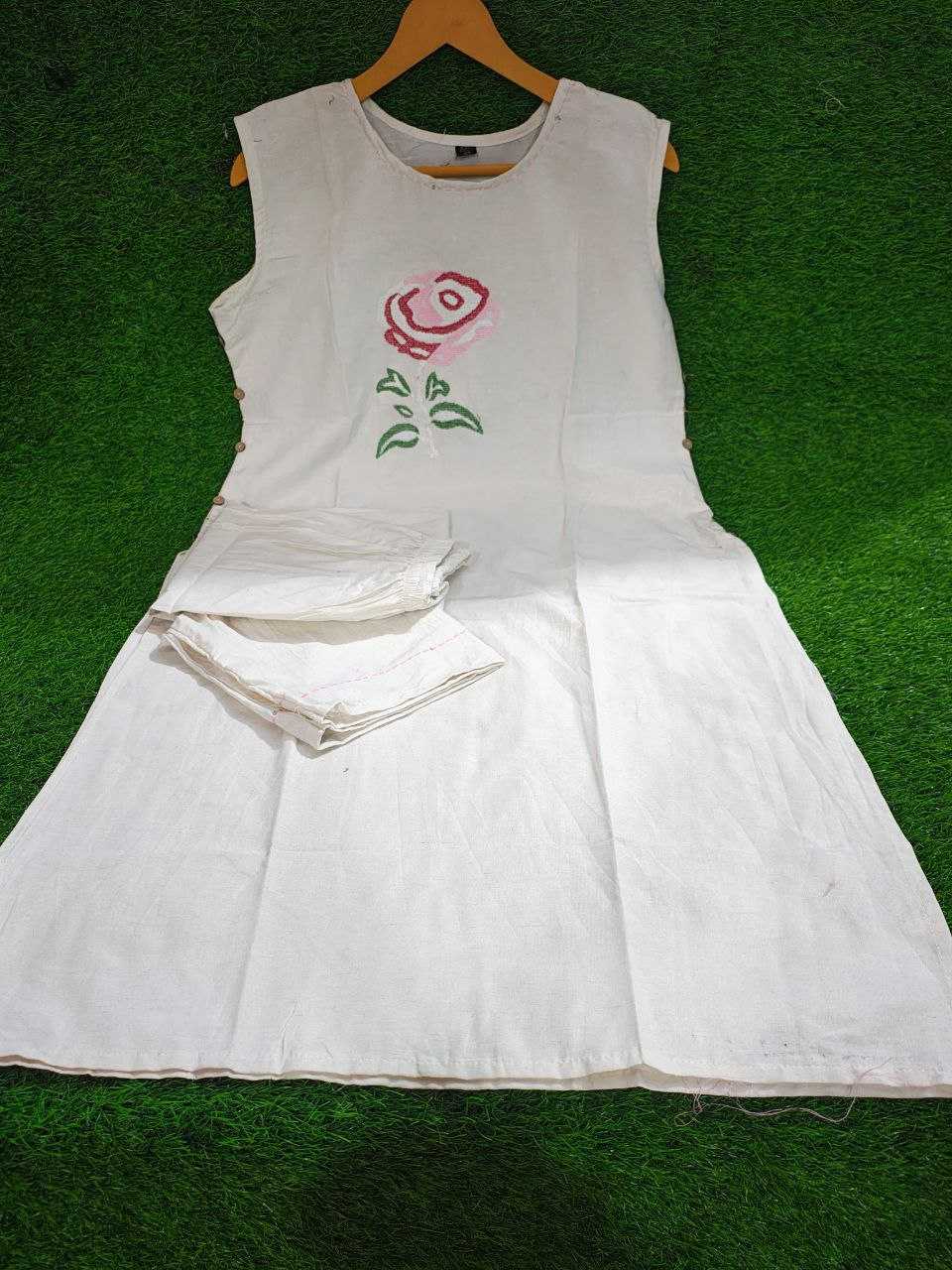 Ynf Cotton KESH613 248 Kurti Festive Collections Wholesale Cotton Kurtis Embroidered Kurtis Sleeveless Kurtis Manufacturer