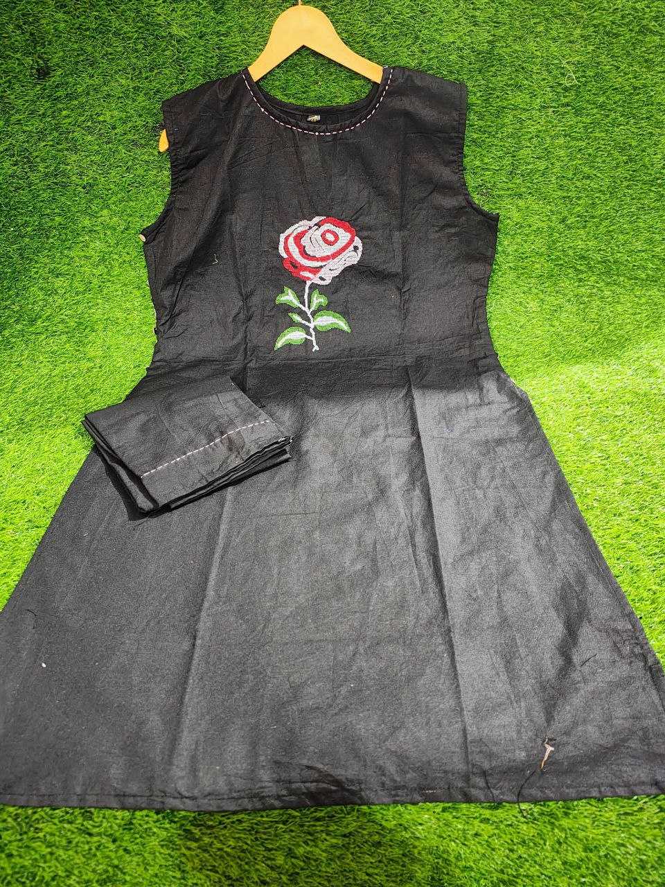 Ynf Cotton KESH613 248 Kurti Festive Collections Wholesale Cotton Kurtis Embroidered Kurtis Sleeveless Kurtis Manufacturer