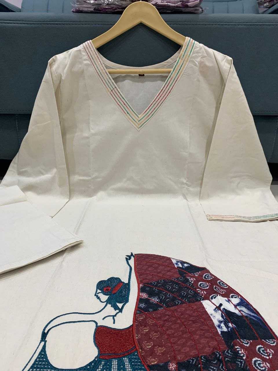 Ynf Cotton KESH613 252 Suits & Dresses Festive Collections Wholesale Embroidery Suits Cotton Suits Palazzo Suit Manufacturer
