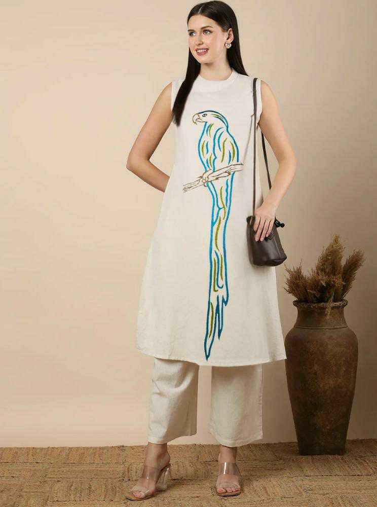 Ynf Cotton KESH613 259 Suits & Dresses Festive Collections Wholesale Embroidery Suits Cotton Suits Palazzo Suit Manufacturer