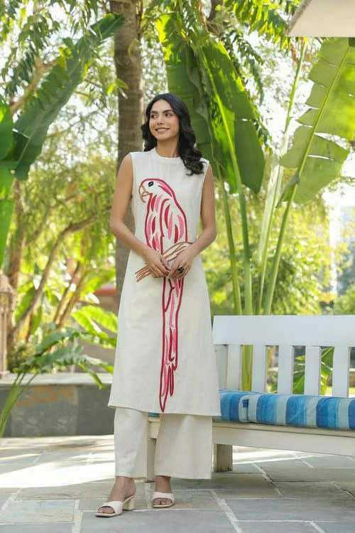 Ynf Cotton KESH613 259 Suits & Dresses Festive Collections Wholesale Embroidery Suits Cotton Suits Palazzo Suit Manufacturer