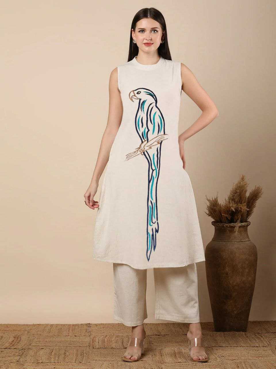 Ynf Cotton KESH613 259 Suits & Dresses Festive Collections Wholesale Embroidery Suits Cotton Suits Palazzo Suit Manufacturer