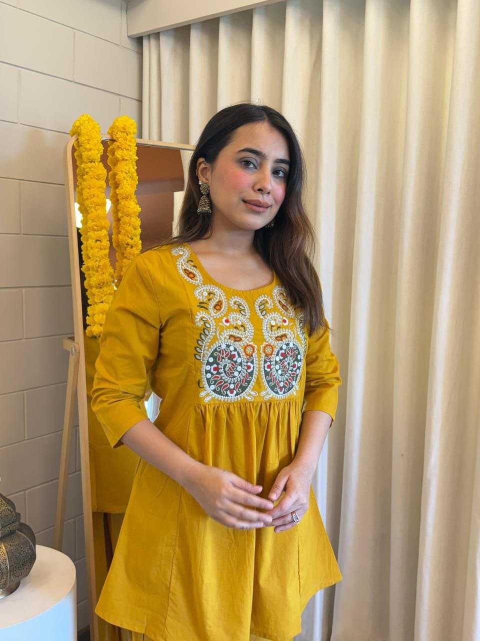 Ynf Cotton KESH613 KIRTI Suits & Dresses Western Wears Festive Collections Wholesale Co-ord Set Palazzo Suit Embroidered Dresses Manufacturer