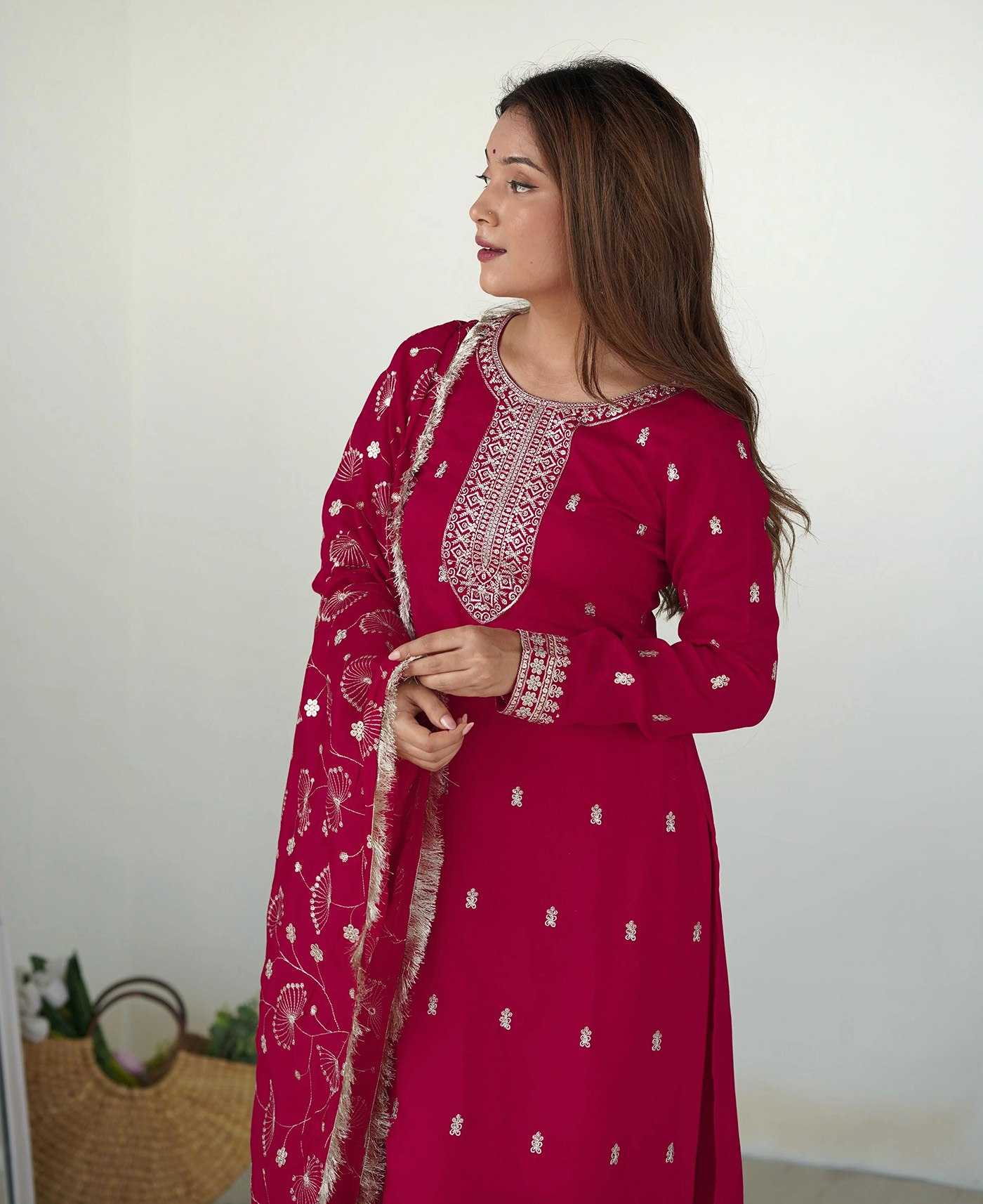Ynf Georgette KESH334 Valam Suits & Dresses Wholesale Embroidery Suits Georgette Suit Party wear suits Manufacturer