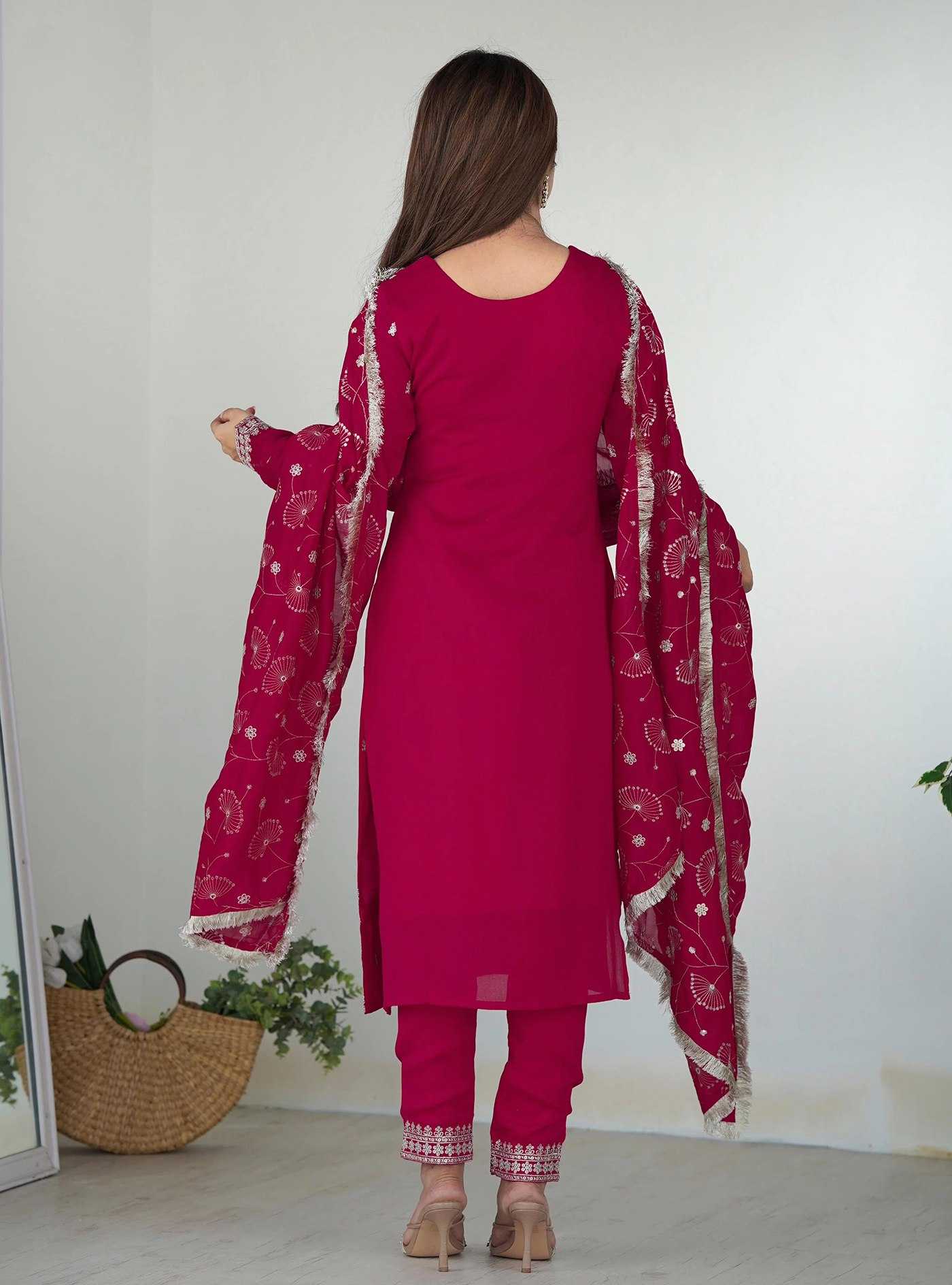 Ynf Georgette KESH334 Valam Suits & Dresses Wholesale Embroidery Suits Georgette Suit Party wear suits Manufacturer