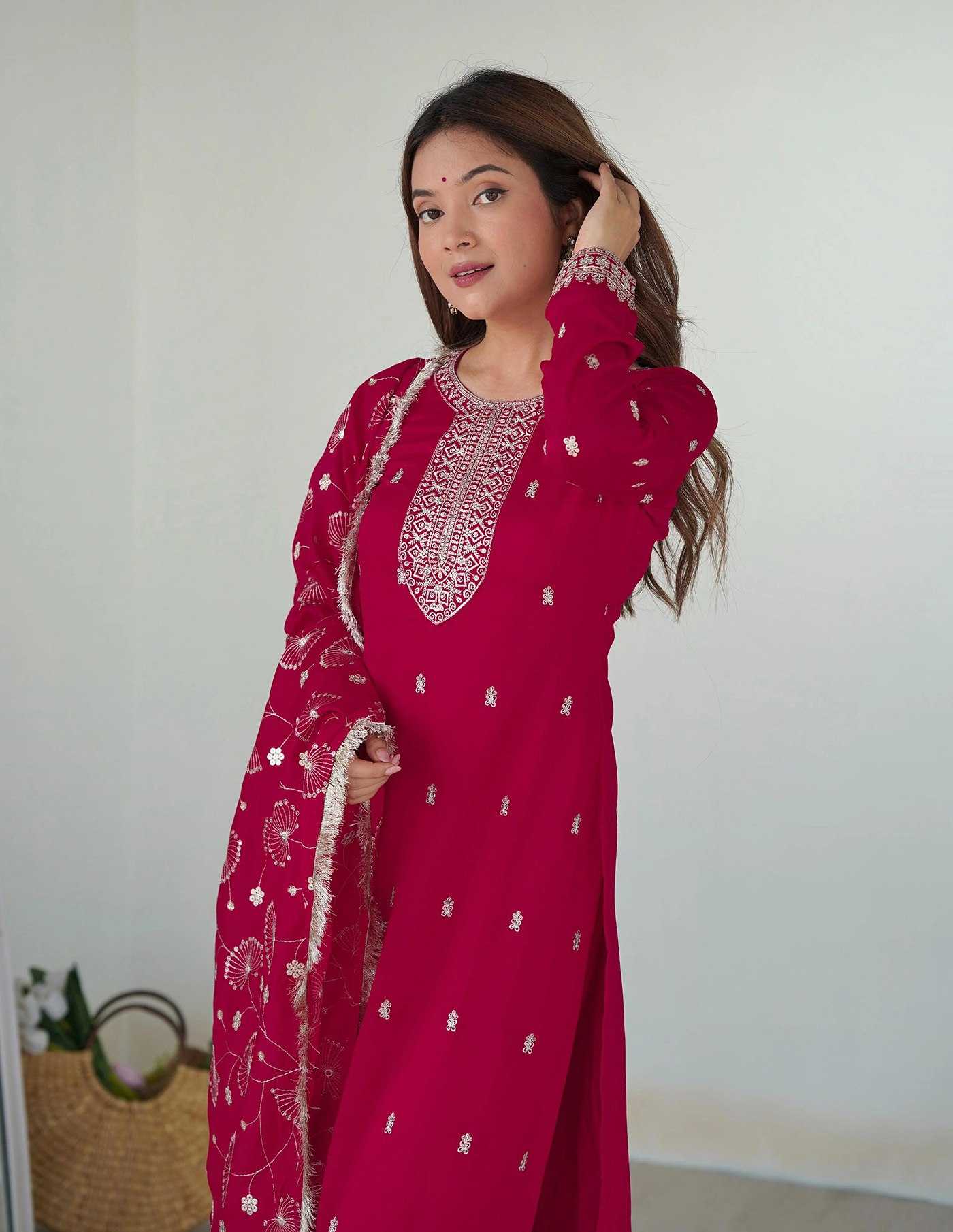 Ynf Georgette KESH334 Valam Suits & Dresses Wholesale Embroidery Suits Georgette Suit Party wear suits Manufacturer