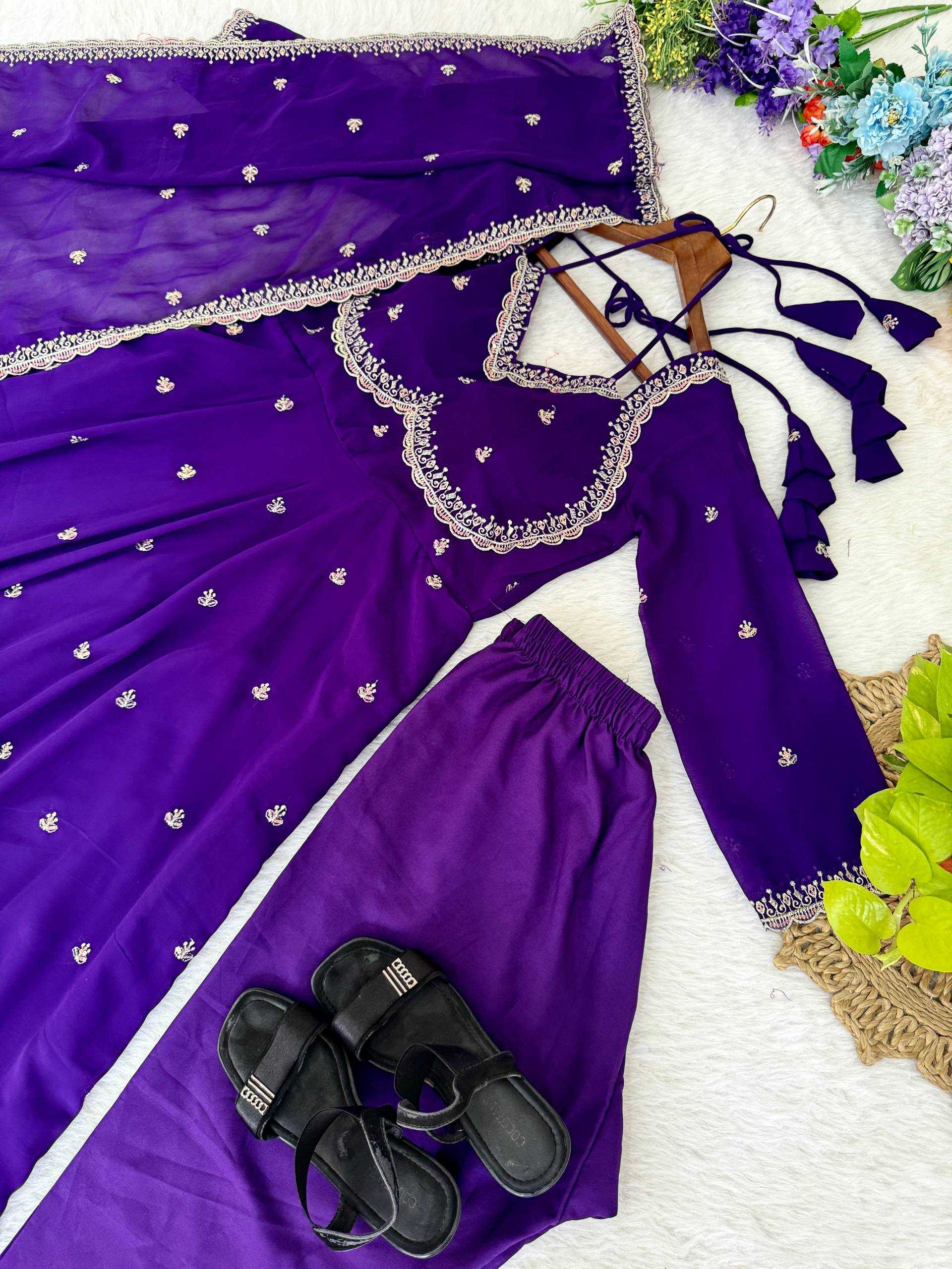 Ynf Georgette KESH513 519 Gowns Wholesale Embroidery Gowns Anarkali Gown Georgette Gown Manufacturer