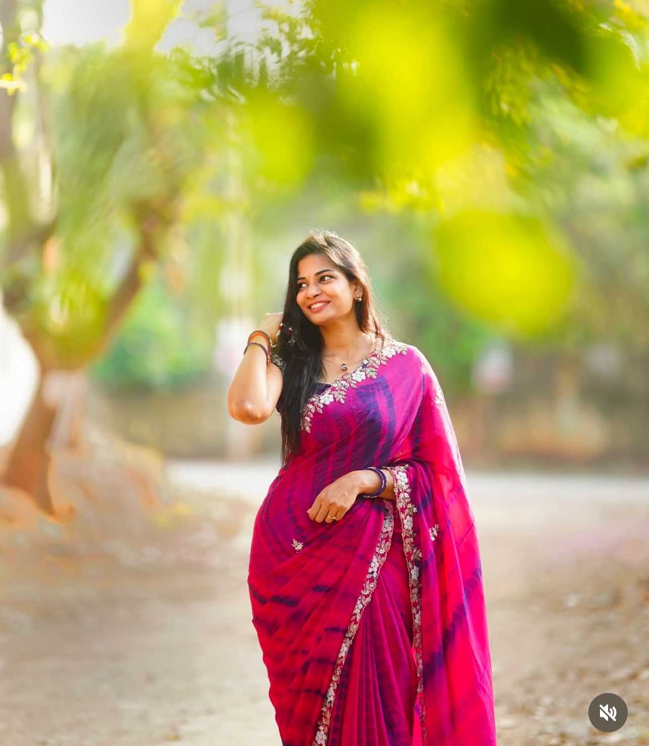 Ynf Georgette KESH622 shiboro Sarees Wholesale Georgette Sarees Embroidered Sarees Printed Georgette Saree Manufacturer