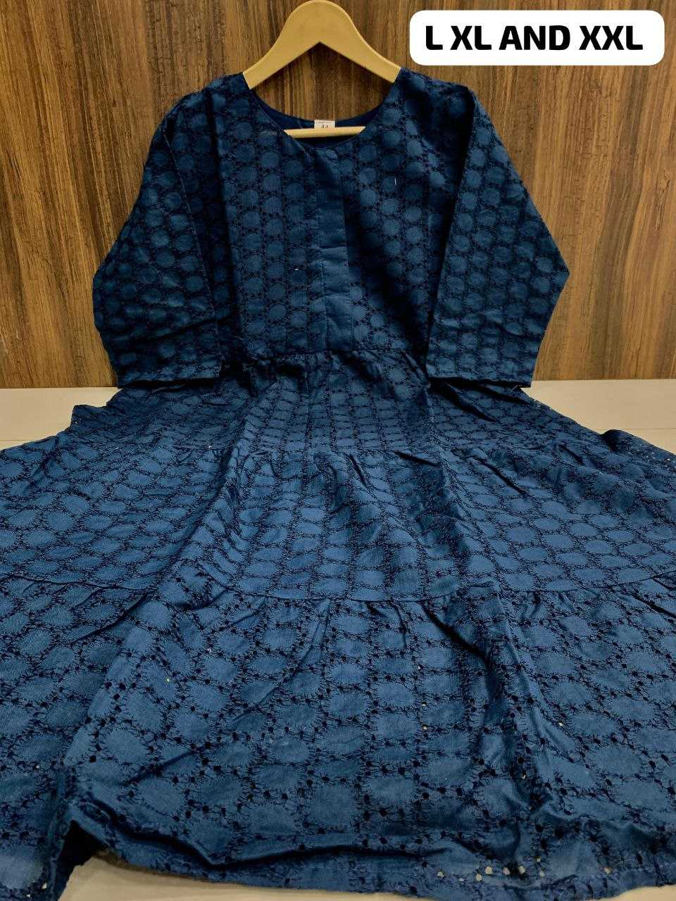 Ynf Hakoba KESH613 096 Western Wears Wholesale One Piece Dress Manufacturer