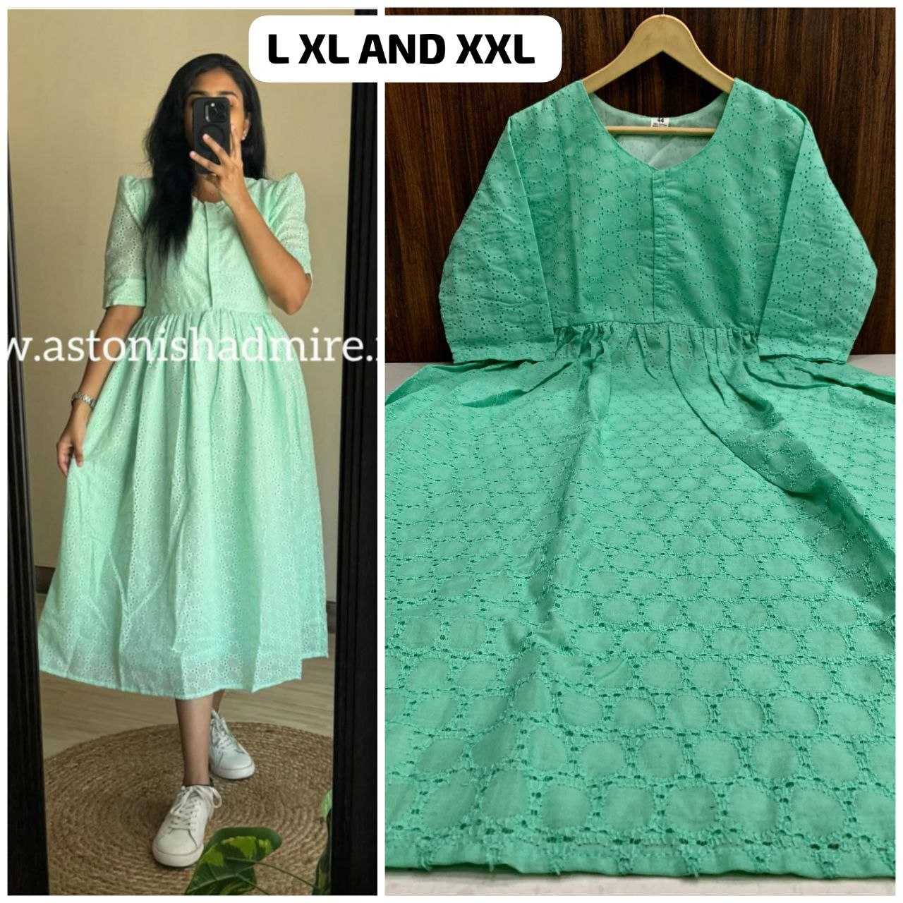 Ynf Hakoba KESH613 096 Western Wears Wholesale One Piece Dress Manufacturer