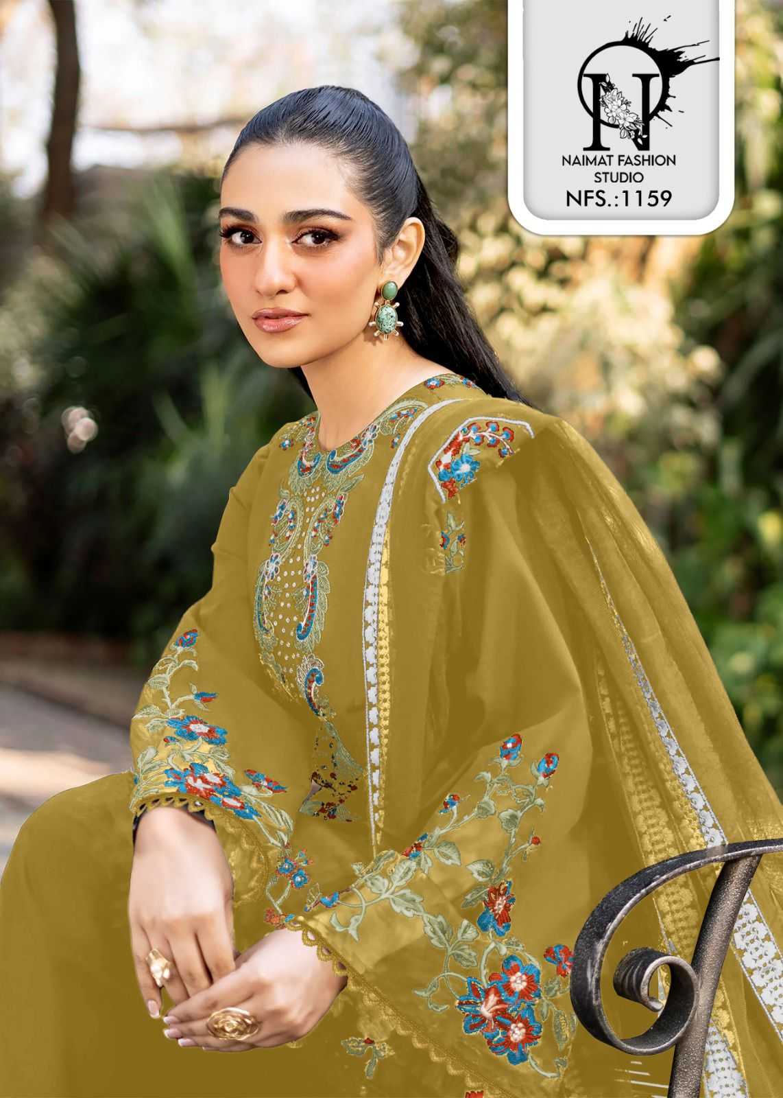 Ynf Heavy Roman Silk KESH530 NAMITA 1159 Suits & Dresses Wholesale Embroidery Suits Party wear suits Designer Suits Manufacturer