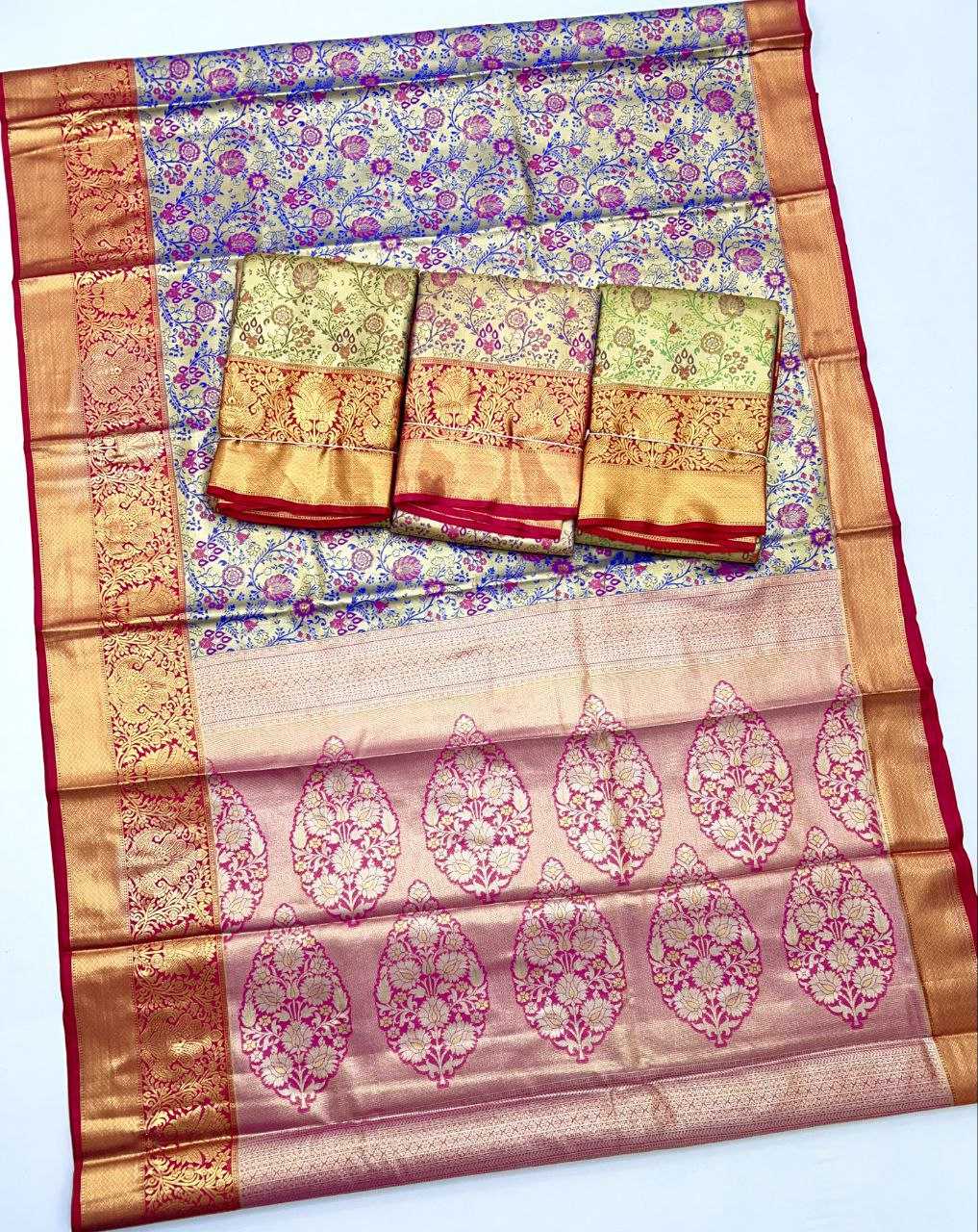 Ynf Kanjivaram Silk RIN209 INAYAT Silk Sarees Wholesale Kanjeevaram Sarees Traditional Silk Sarees Zari Border Silk Sarees Manufacturer