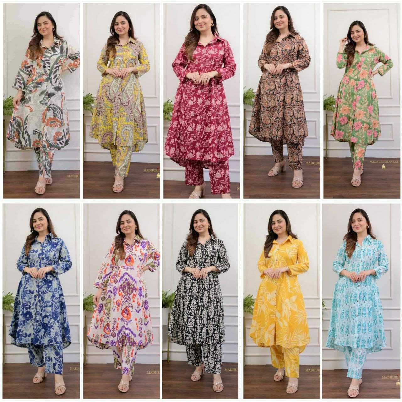 Ynf Linen KESH613 080 Suits & Dresses Festive Collections Plus Size Collections Wholesale Casual Dresses Printed Dresses Cotton Dresses Manufacturer