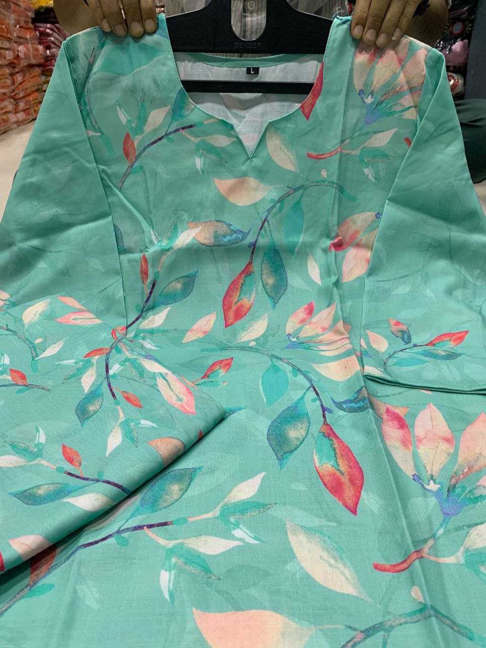 Ynf Linen KESH613 NIYATI Suits & Dresses Festive Collections Wholesale Casual Dresses Party Wear Dresses Printed Dresses Manufacturer