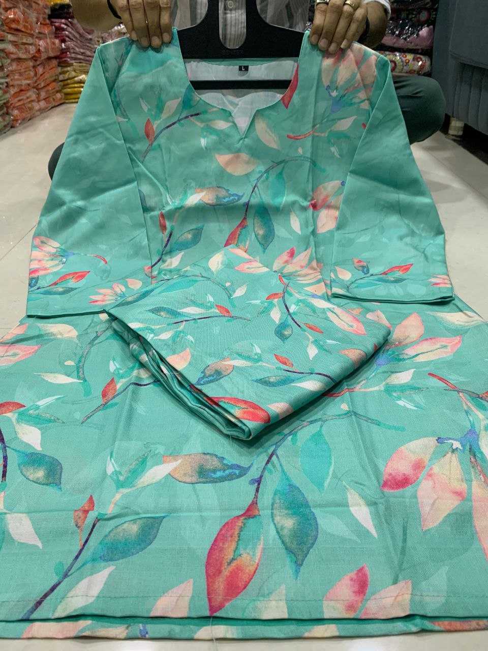 Ynf Linen KESH613 NIYATI Suits & Dresses Festive Collections Wholesale Casual Dresses Party Wear Dresses Printed Dresses Manufacturer