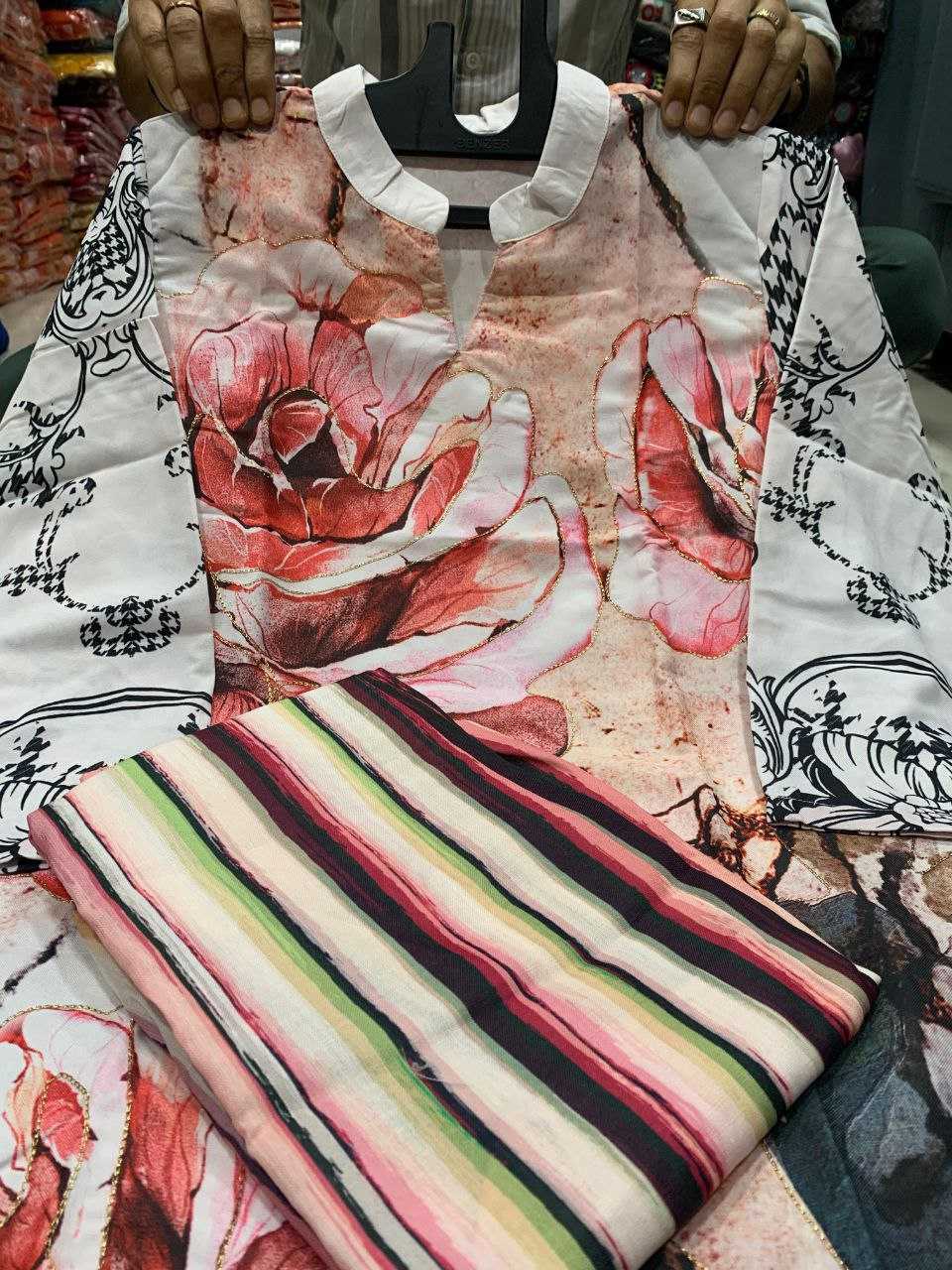 Ynf Linen KESH613 NIYATI Suits & Dresses Festive Collections Wholesale Casual Dresses Party Wear Dresses Printed Dresses Manufacturer