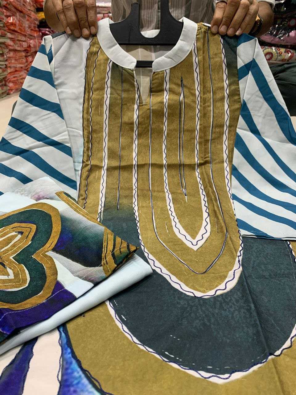 Ynf Linen KESH613 NIYATI Suits & Dresses Festive Collections Wholesale Casual Dresses Party Wear Dresses Printed Dresses Manufacturer