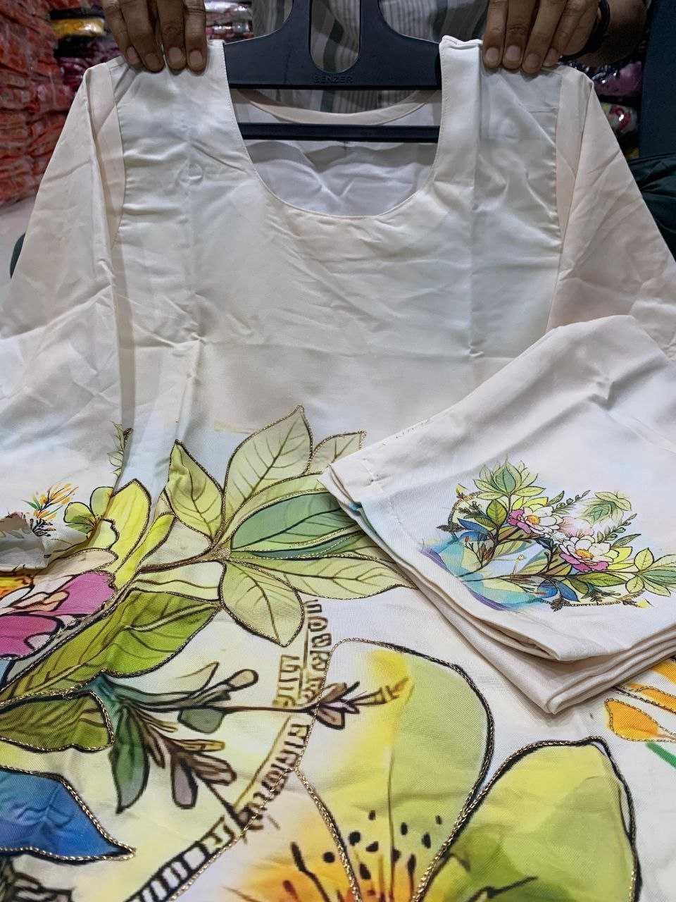 Ynf Linen KESH613 NIYATI Suits & Dresses Festive Collections Wholesale Casual Dresses Party Wear Dresses Printed Dresses Manufacturer