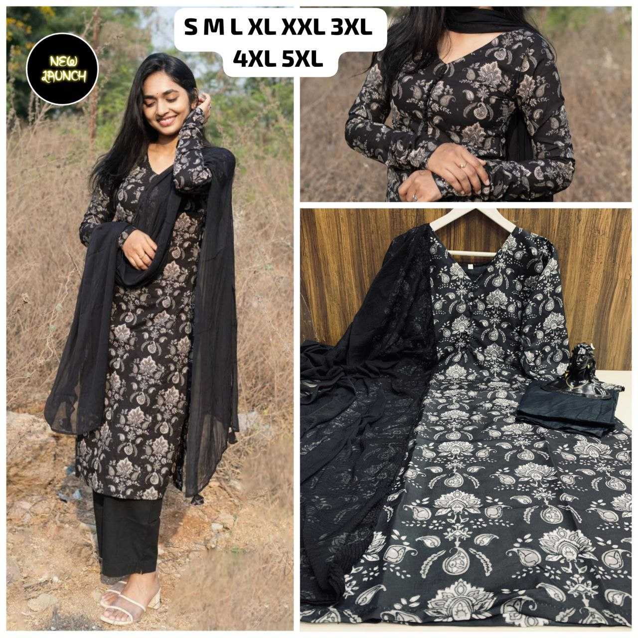 Ynf Muslin KESH613 028 Suits & Dresses Festive Collections Plus Size Collections Wholesale Printed Suits Ladies Salwar Suits Party wear suits Manufacturer