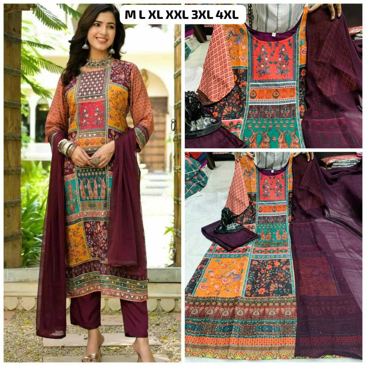 Ynf Muslin KESH613 030 Suits & Dresses Islamic Clothing Plus Size Collections Wholesale Pakistani Suits Printed Suits Ladies Salwar Suits Manufacturer