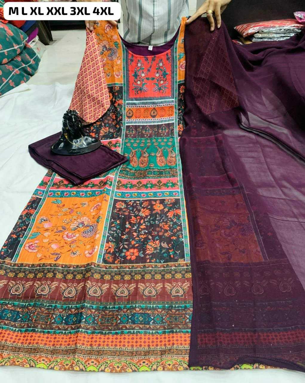 Ynf Muslin KESH613 030 Suits & Dresses Islamic Clothing Plus Size Collections Wholesale Pakistani Suits Printed Suits Ladies Salwar Suits Manufacturer