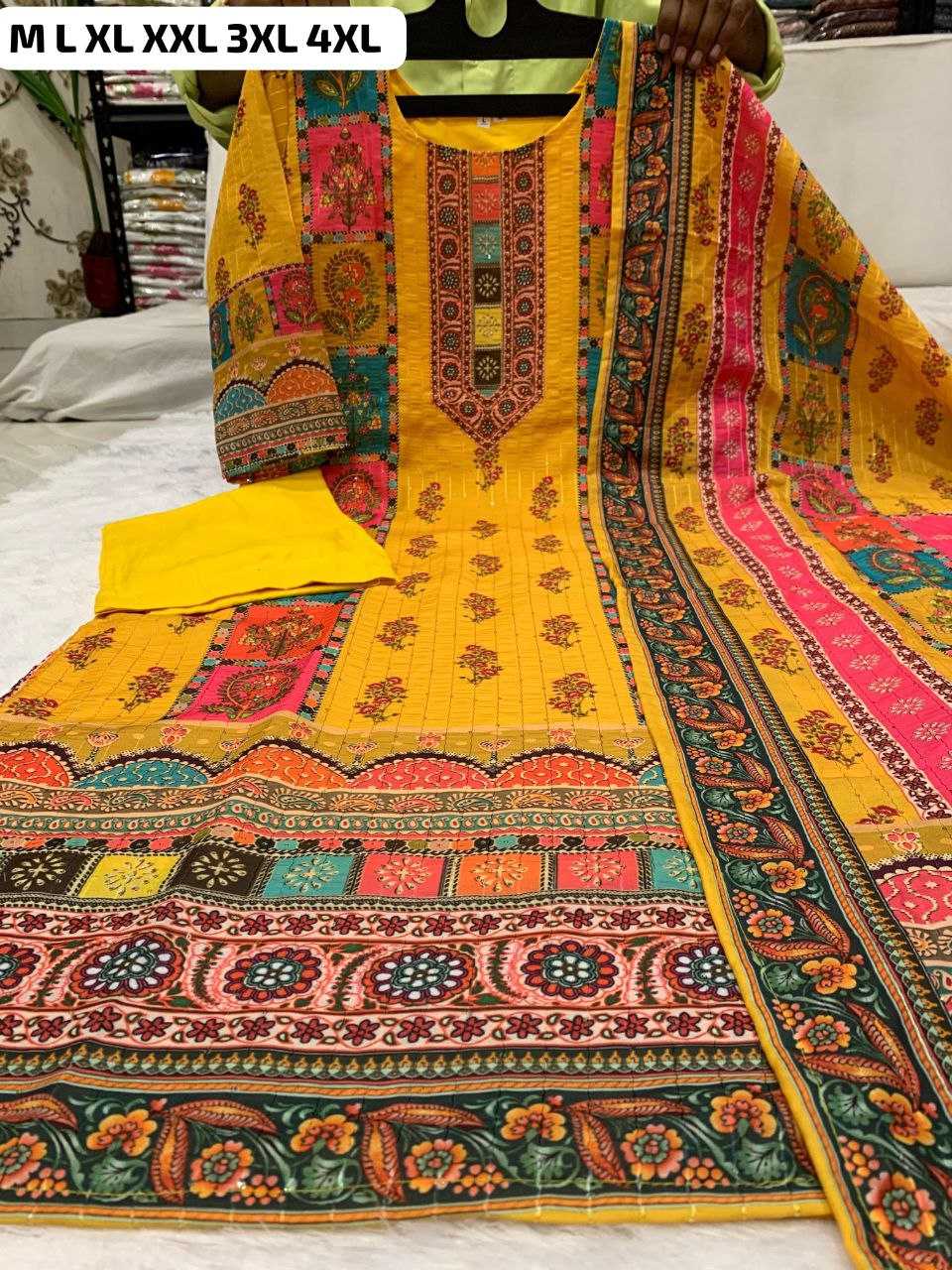 Ynf Muslin KESH613 123 Suits & Dresses Plus Size Collections Wholesale Ladies Suits Printed Suits Designer Suits Manufacturer
