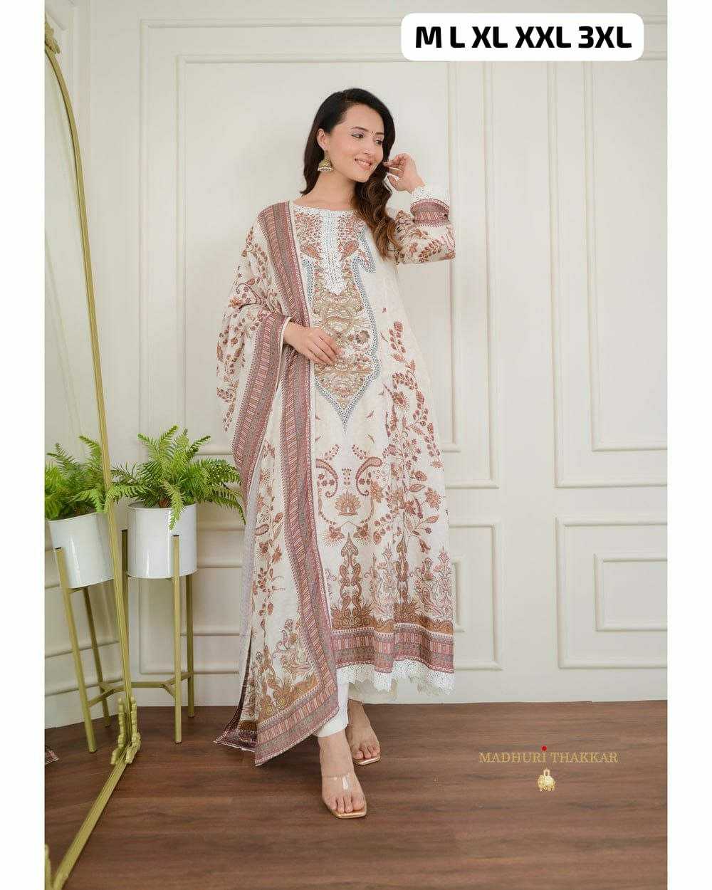 Ynf Muslin KESH613 126 Islamic Clothing Plus Size Collections Wholesale Pakistani Suits Manufacturer