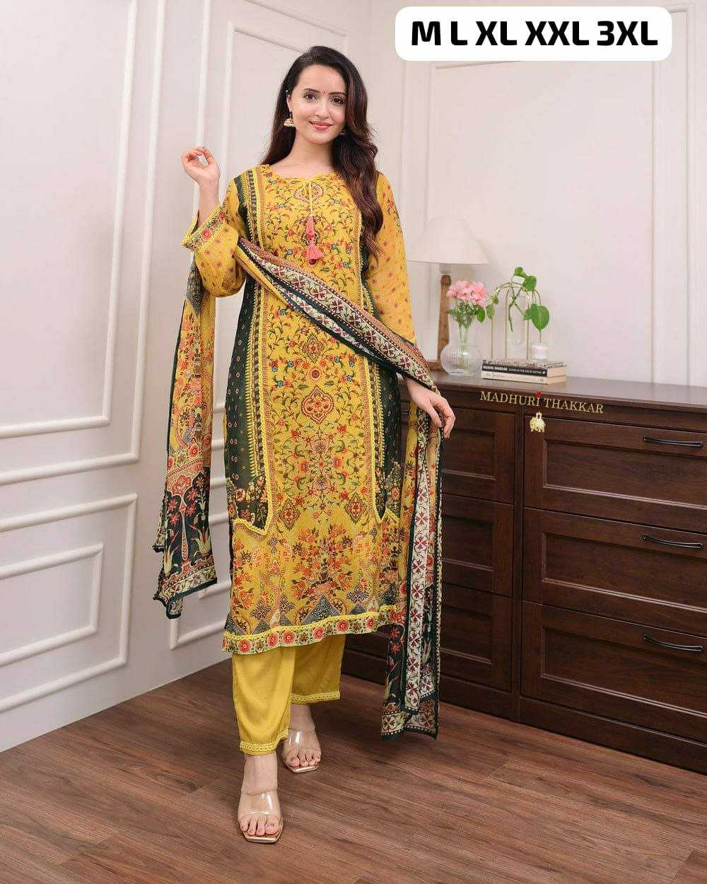Ynf Muslin KESH613 126 Islamic Clothing Plus Size Collections Wholesale Pakistani Suits Manufacturer